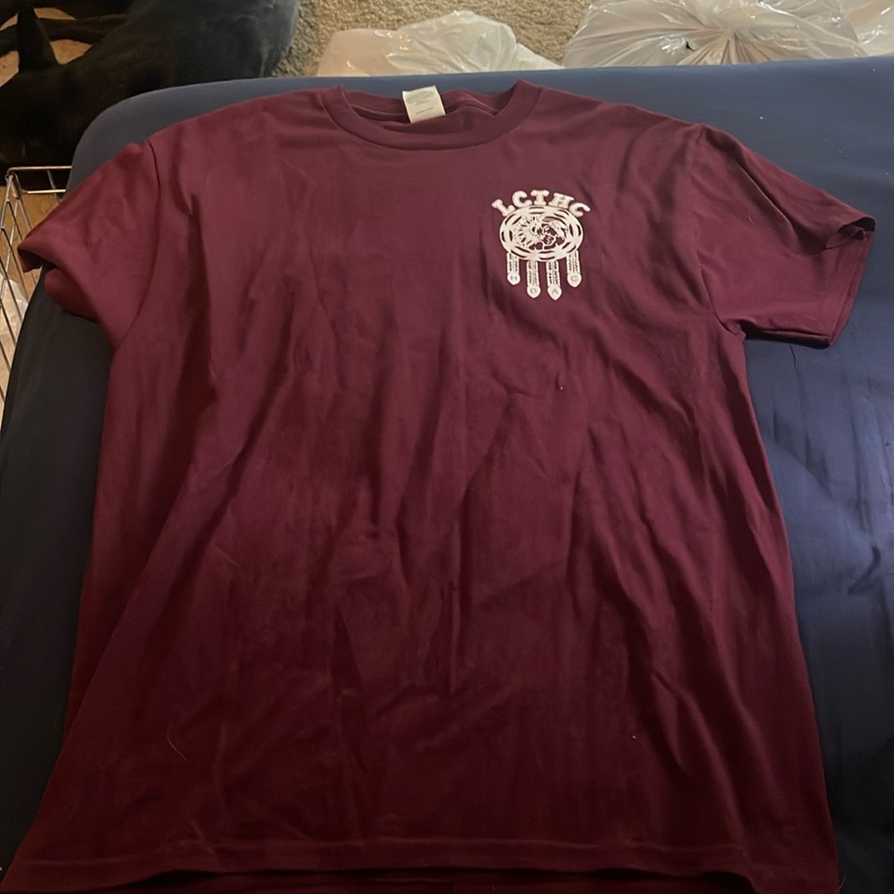 Lake County Tribal Health Clinic T-shirt magenta